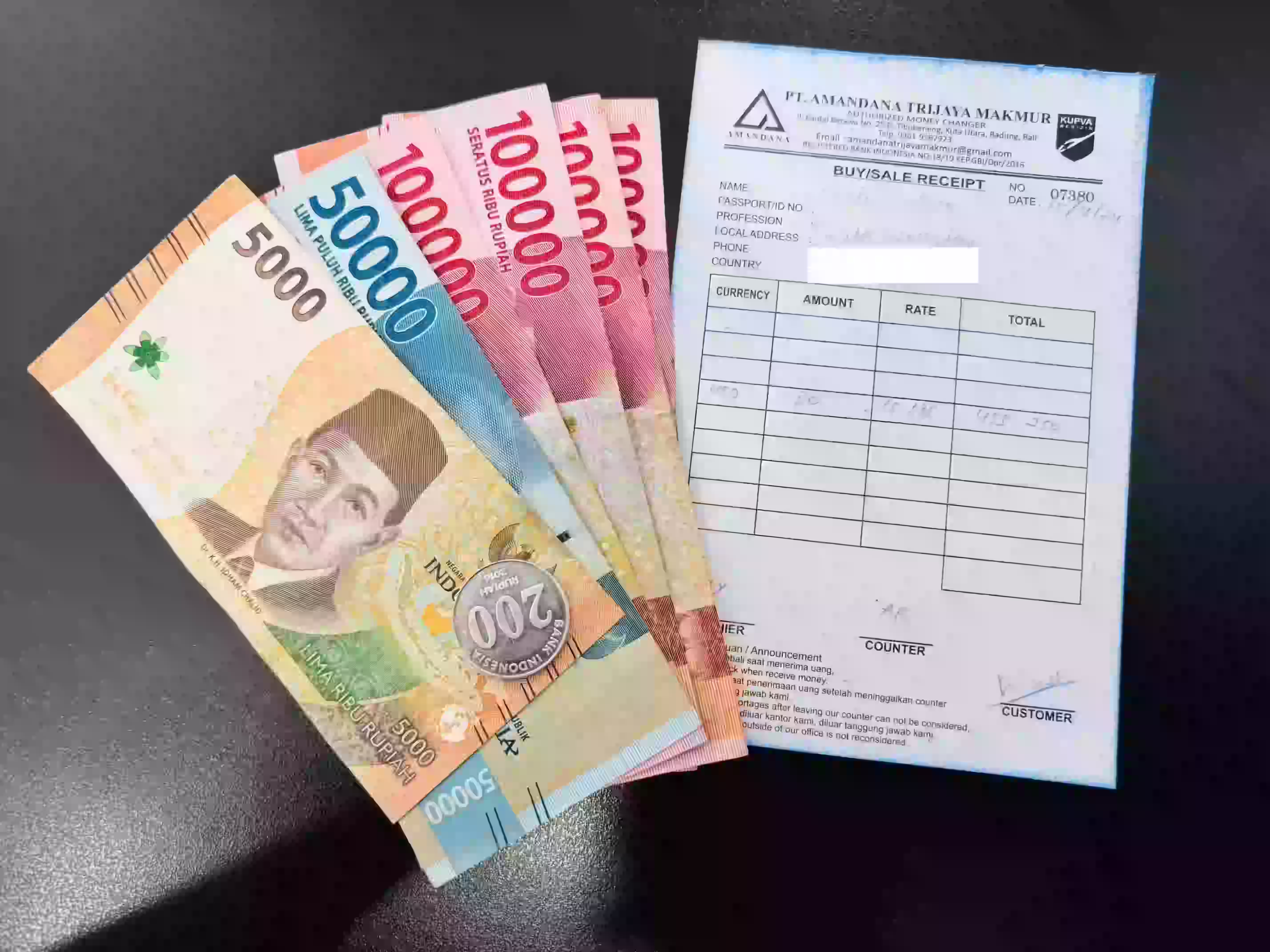 Forex dealer in Bali